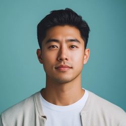 Portrait of a confident young smart looking man _ Premium AI-generated image